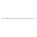 Diapason bracelet, White, Rhodium plated