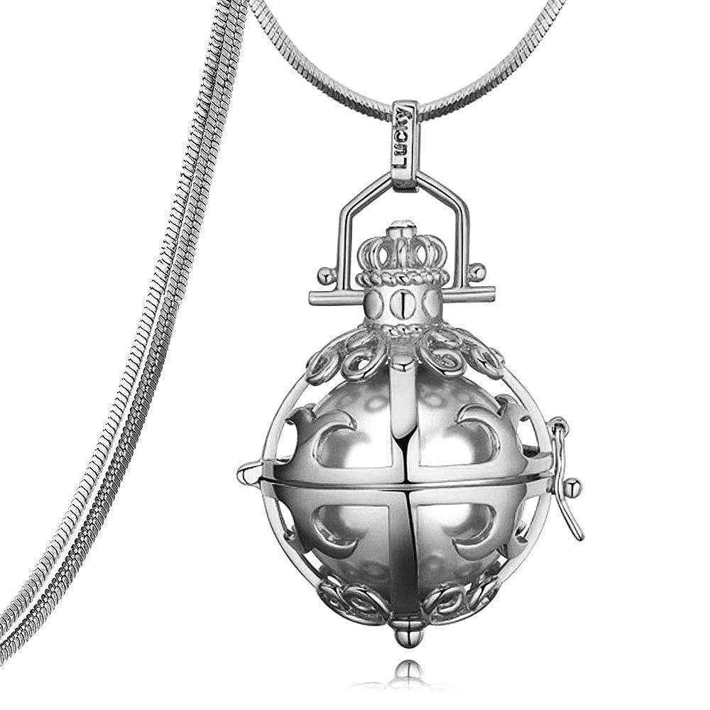 Treasure Trove Long Necklace Embellished with Swarovski¬Æ Crystal Pearls