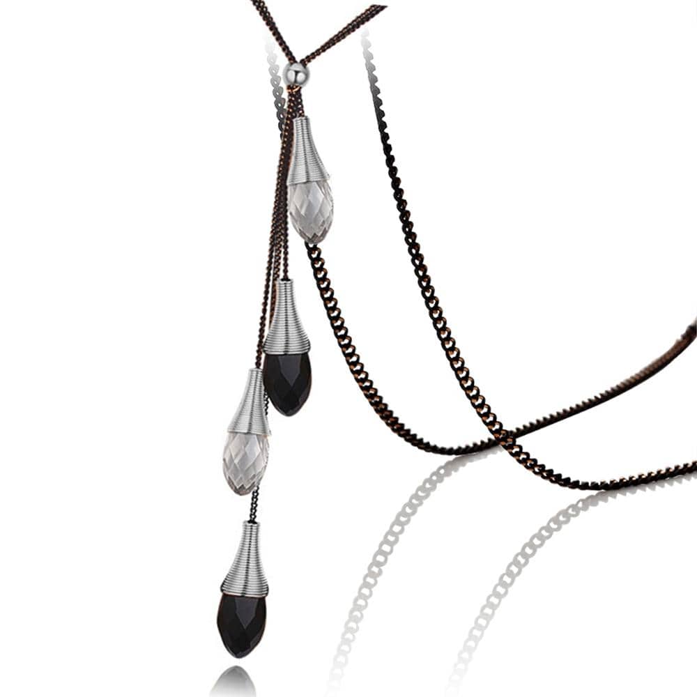 Twilight Sparkle Long Necklace Embellished with Swarovski¬Æ crystals
