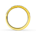 Twirler Ring Embellished with  Swarovski Crystals