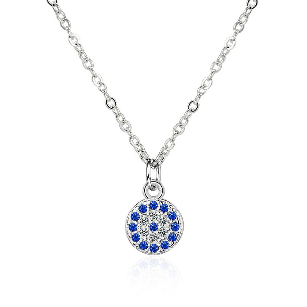 Obsession Necklaces White Blue Panther Necklace