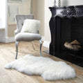 Premium Australian Lambskin Sheepskin Soft Long Wool Rug, 80/95/115 cm - Brilliant Co