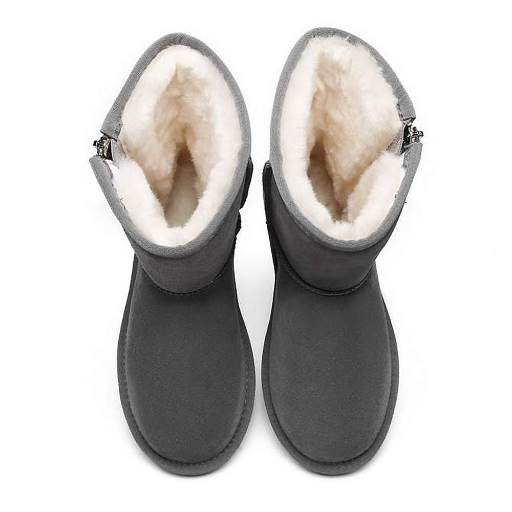 AS UGG Boots Short Zipper #511015 - Brilliant Co