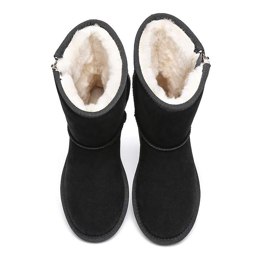 AS UGG Boots Short Zipper #511015 - Brilliant Co