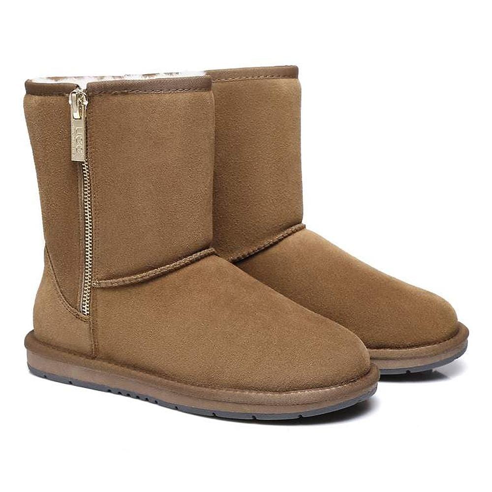 AS UGG Boots Short Zipper #511015 - Brilliant Co