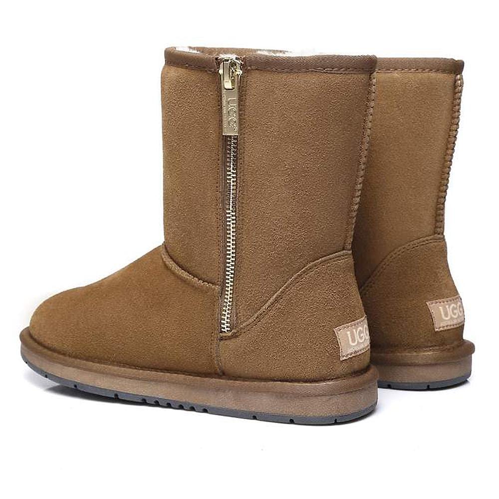 AS UGG Boots Short Zipper #511015 - Brilliant Co