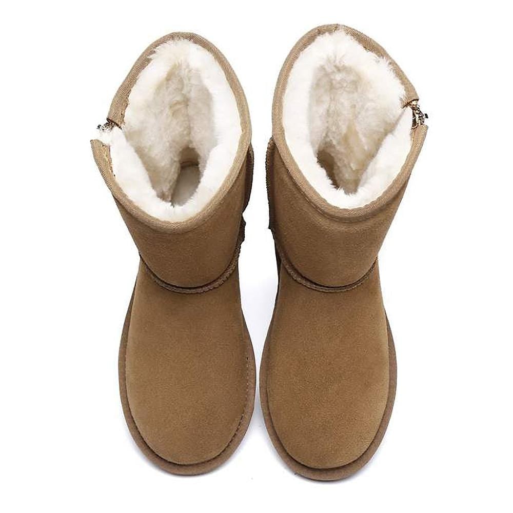 AS UGG Boots Short Zipper #511015 - Brilliant Co