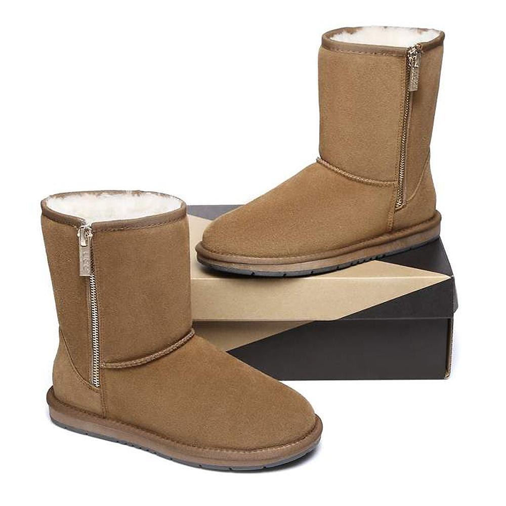 AS UGG Boots Short Zipper #511015 - Brilliant Co