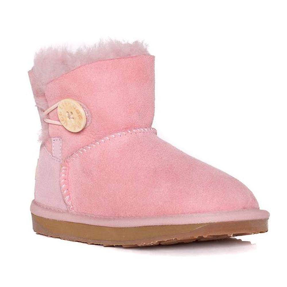 Ever UGG Kids Mini Button Boots #11512 - Brilliant Co