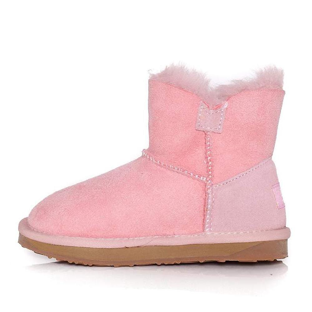 Ever UGG Kids Mini Button Boots #11512 - Brilliant Co