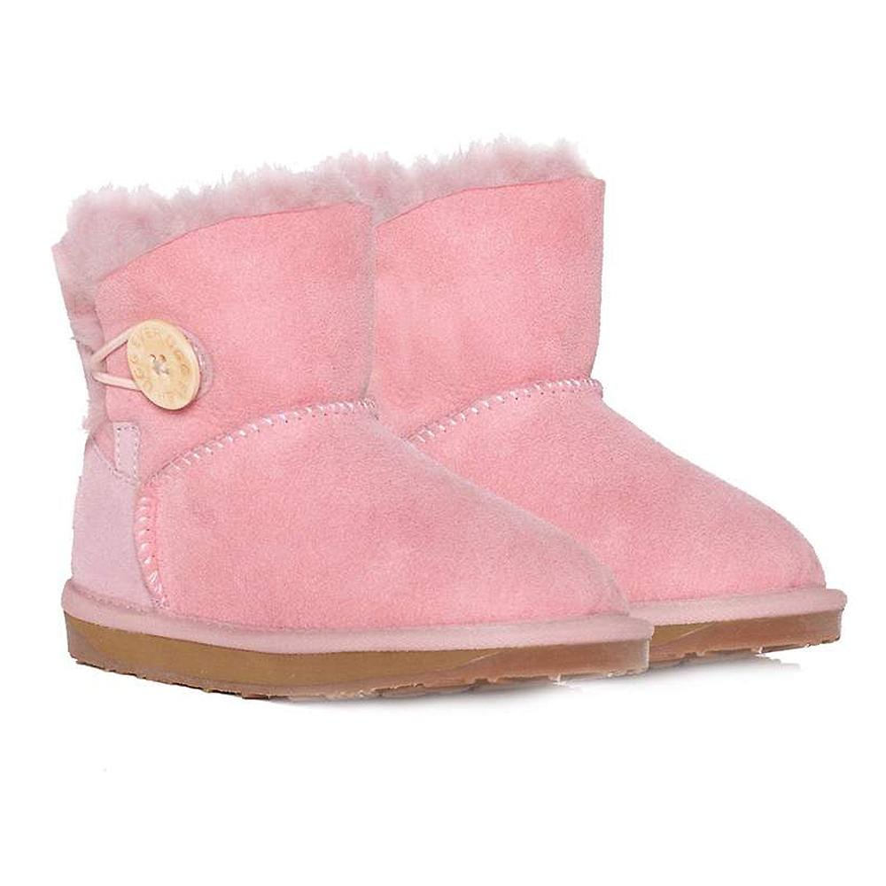 Ever UGG Kids Mini Button Boots #11512 - Brilliant Co