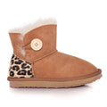 Ever UGG Kids Mini Button Boots #11512 - Brilliant Co