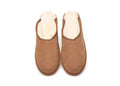UGG Footwear Chestnut / AU Mens 6 / EUR39 / 24 cm UGG Slippers,Australian Genuine Sheepskin,Mens Bred Scuffs#15563