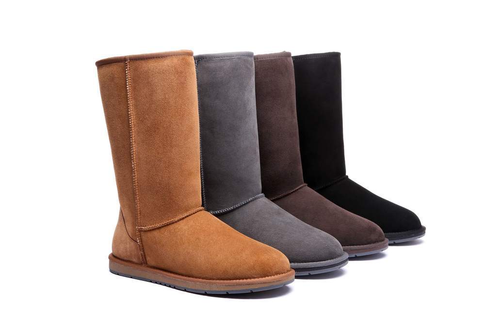 UGG Footwear UGG Boots Australia Premium Double Face Sheepskin Tall Classic Water Resistant #15901